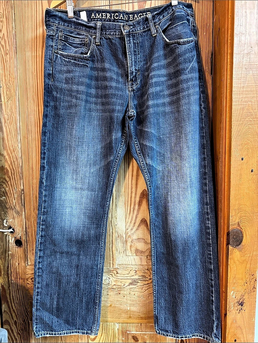 American Eagle Original Straight Men's Straight Jeans Waist 36/32 Blue